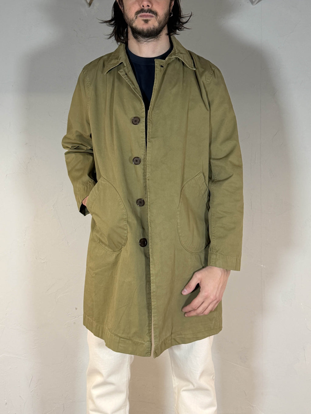 Chesapeakes's Gabardine Trench Coat