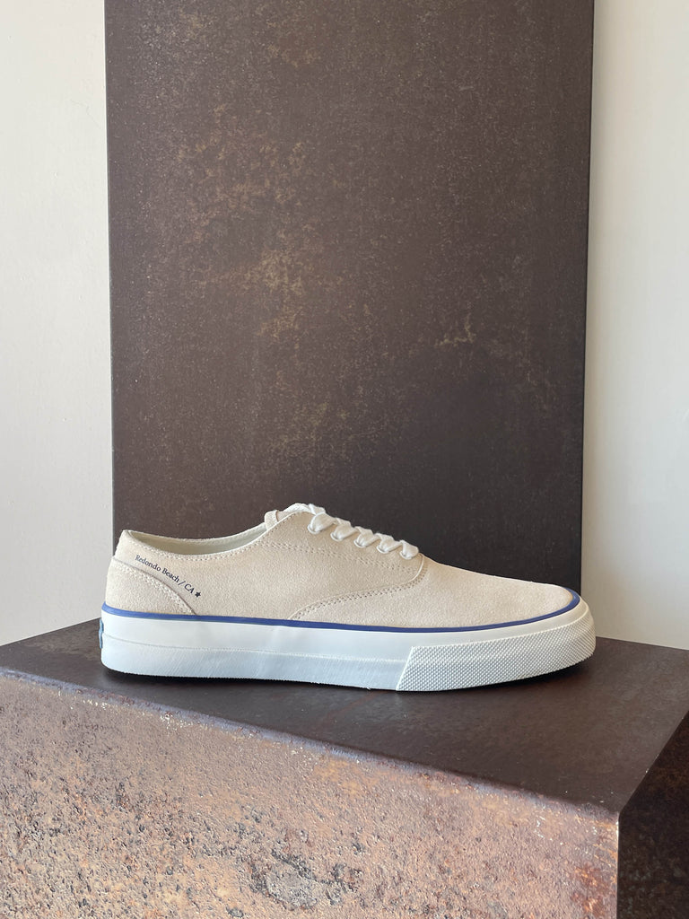 Mr.Fliks Redondo Canvas suede off white
