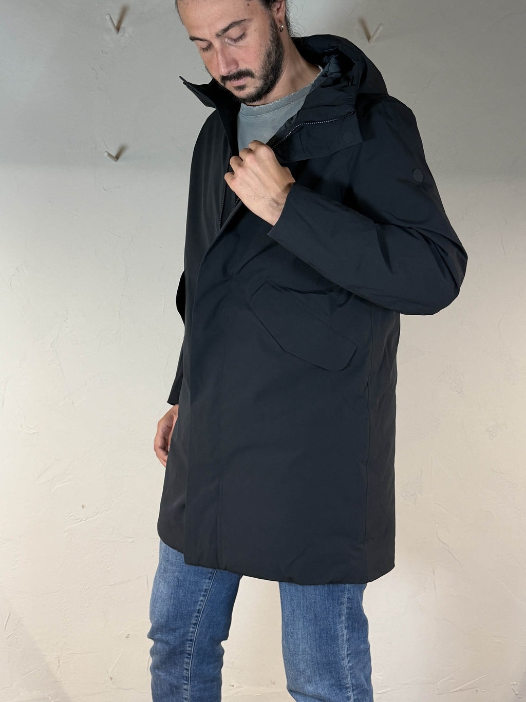 Elvine parka Hjalmar dark navy
