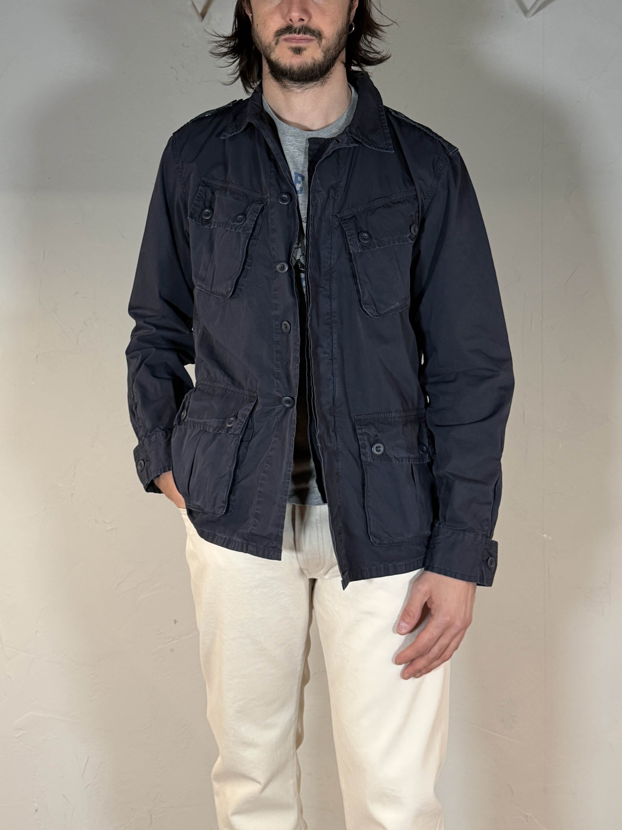 Chesapeake's Jungle Jacket vintage blue navy