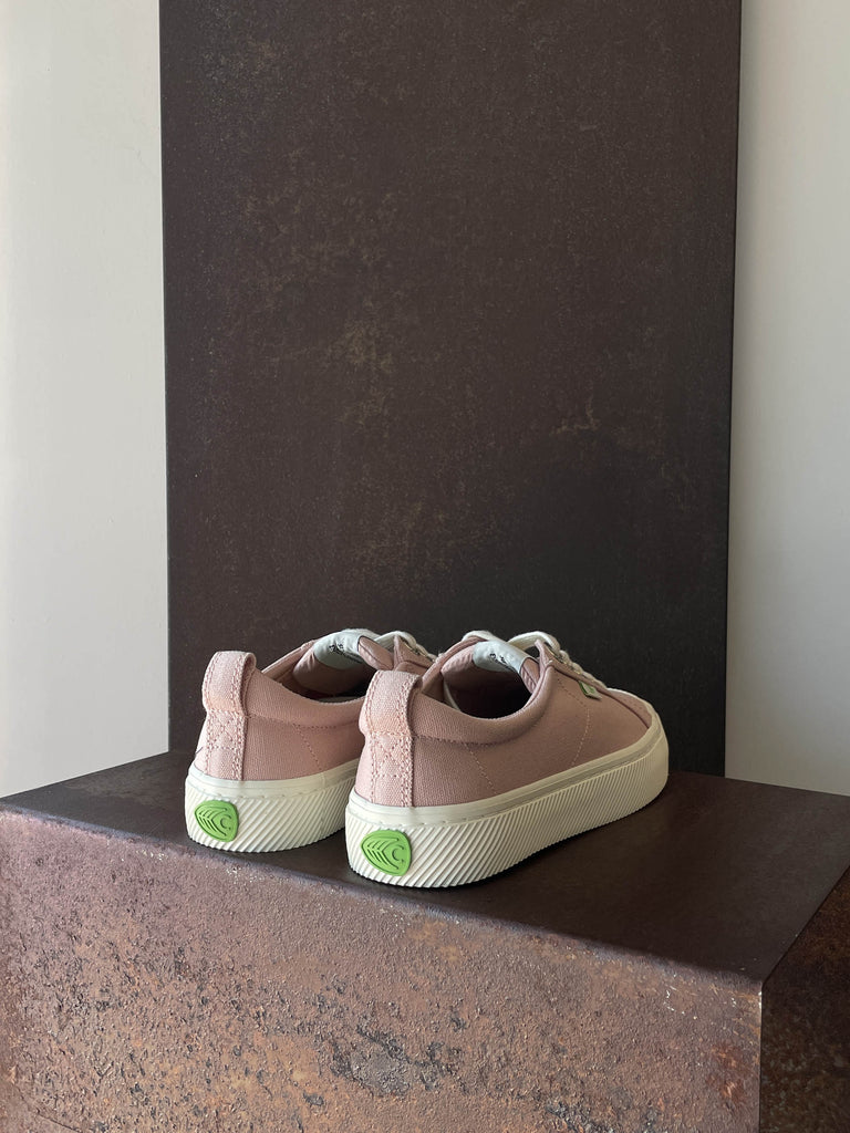 Oca Low Canvas rose donna