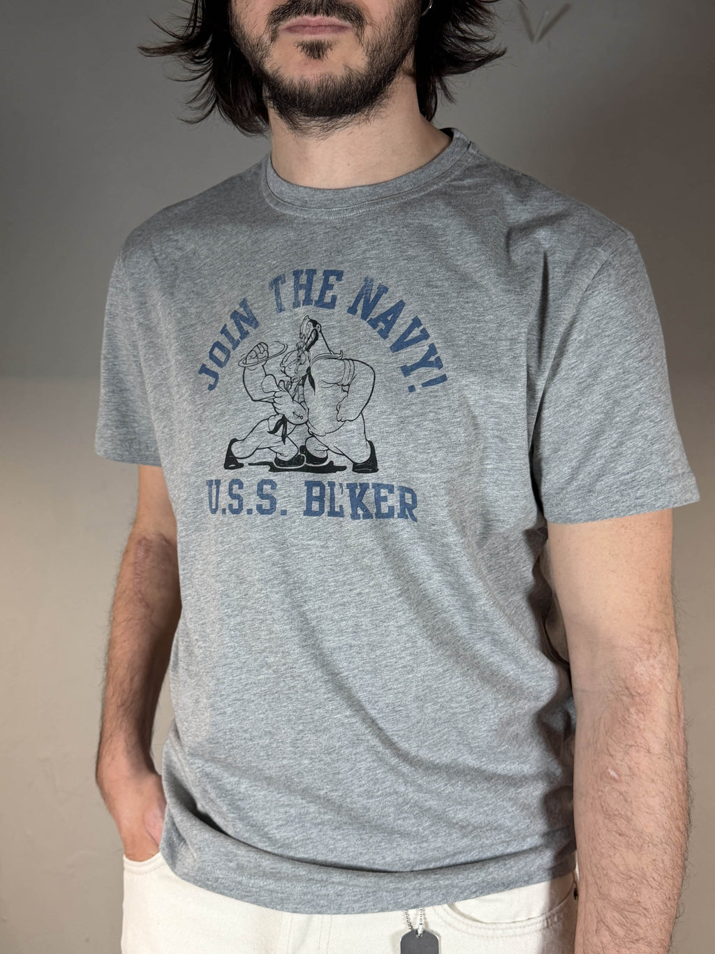 Bl'ker T-shirt Popeye Join The Navy