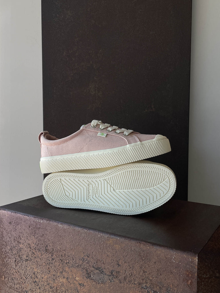 Oca Low Canvas rose donna