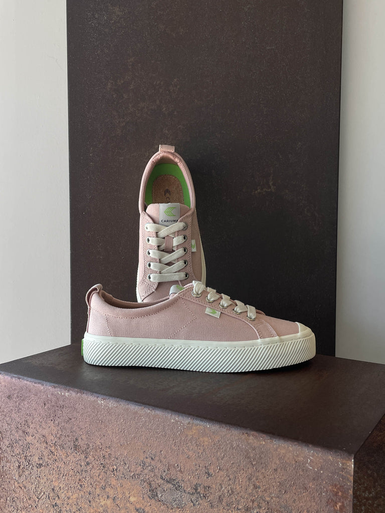 Oca Low Canvas rose donna