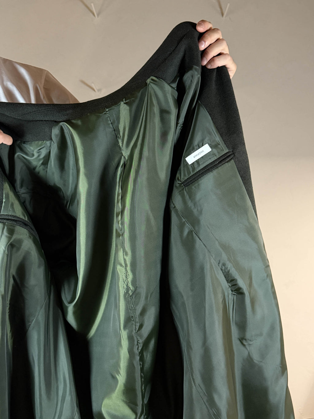 Cappotto Roma british green