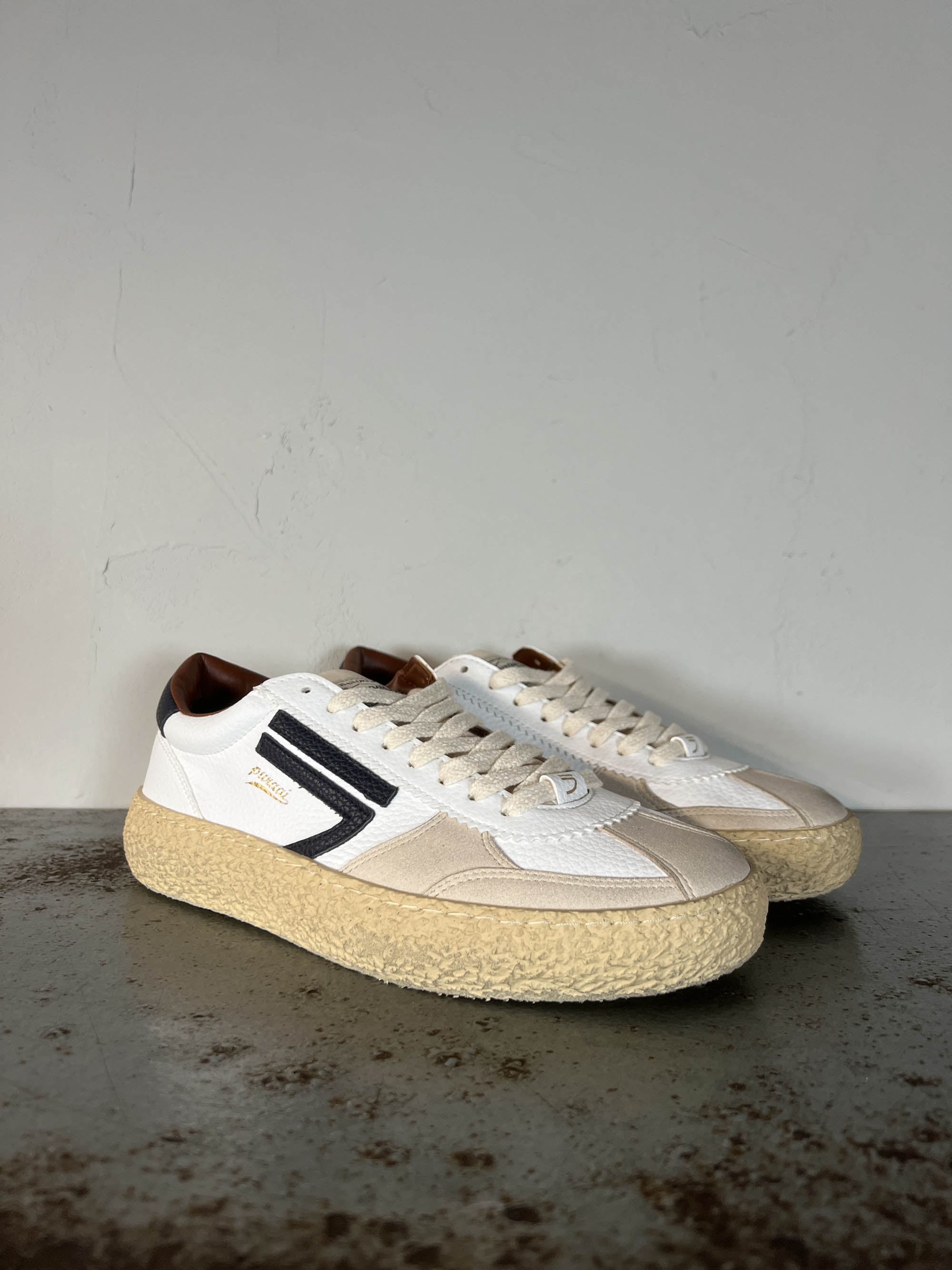 Puraai Vintage Sneakers Uomo Mirtillo