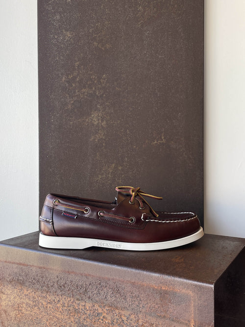 Sebago Dockside Portland Waxed brown uomo