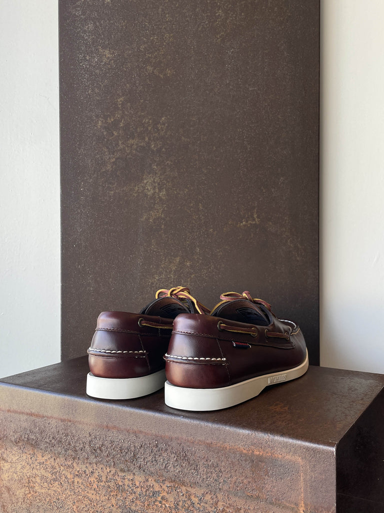 Sebago Dockside Portland Waxed brown uomo