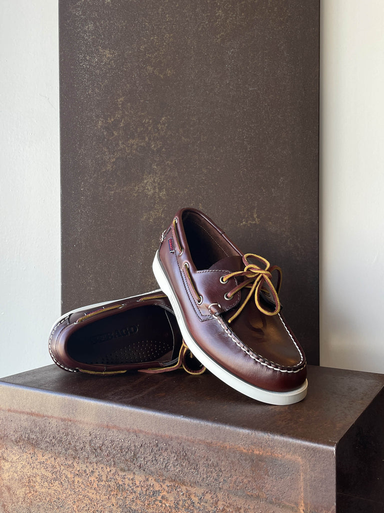 Sebago Dockside Portland Waxed brown uomo