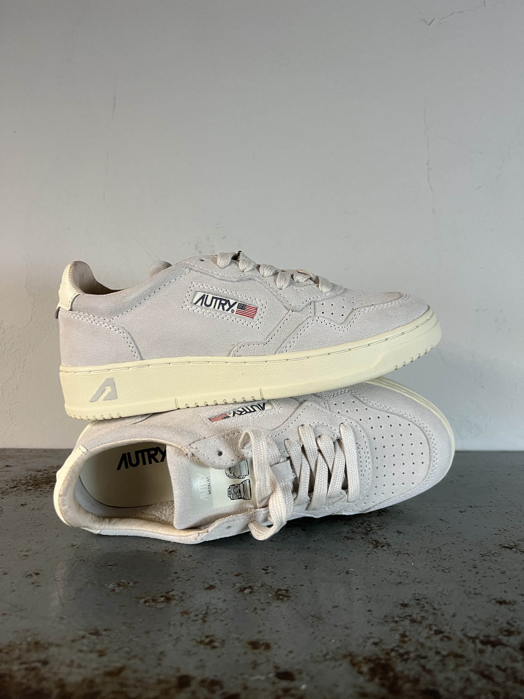 Autry Sneakers Donna AULW UH01 marble white