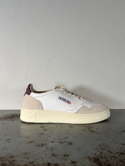 Autry Sneakers AULW/M LS03 uomo e donna suede burgundy