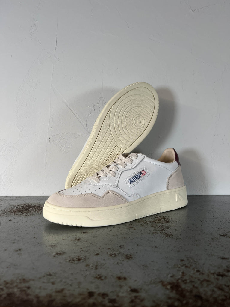 Autry Sneakers AULW/M LS03 uomo e donna suede burgundy
