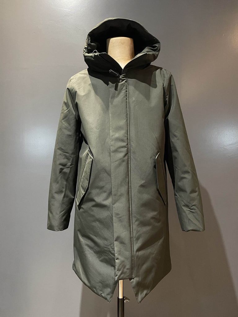 Elvine parka Gunter shelter green