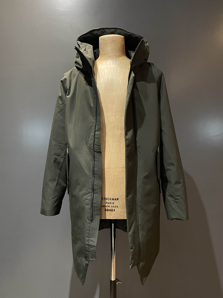 Elvine parka Gunter shelter green