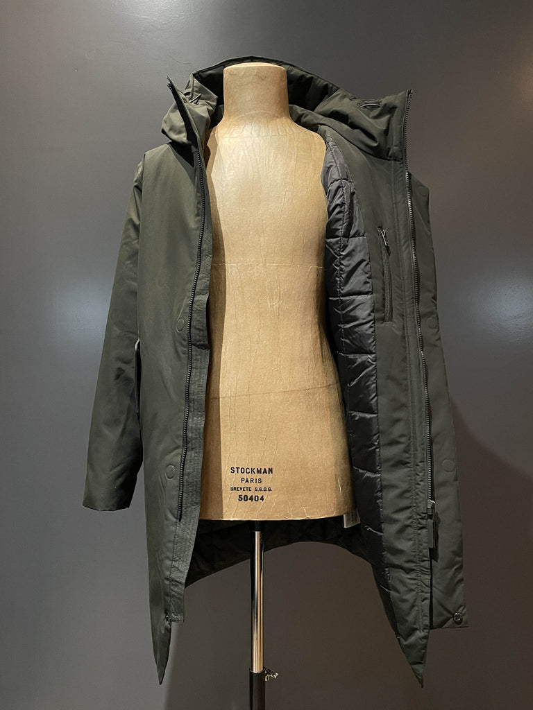 Elvine parka Gunter shelter green