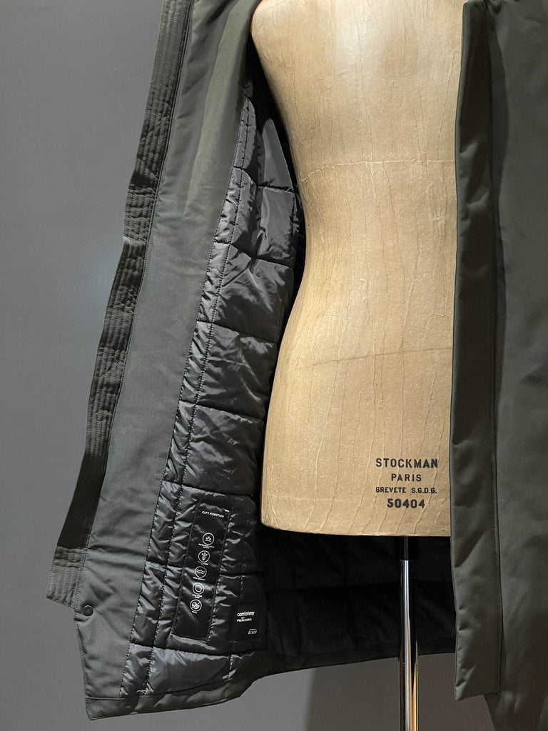 Elvine parka Gunter shelter green