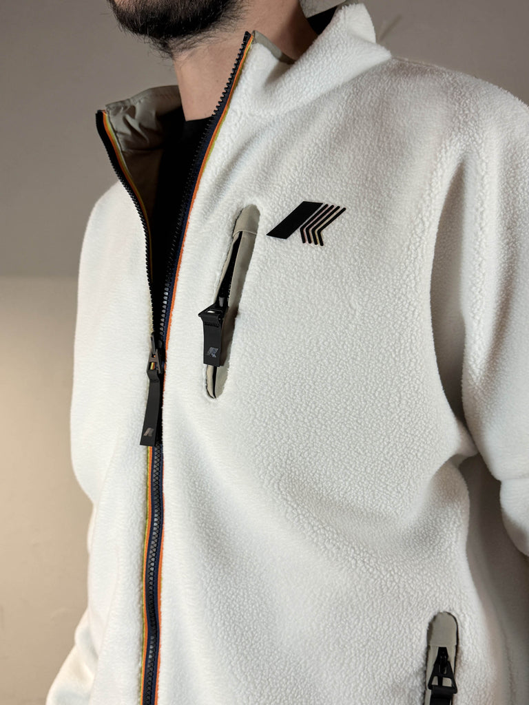 K-way Giacca reversibile Bessanne Sherpa