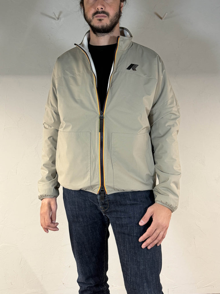 K-way Giacca reversibile Bessanne Sherpa