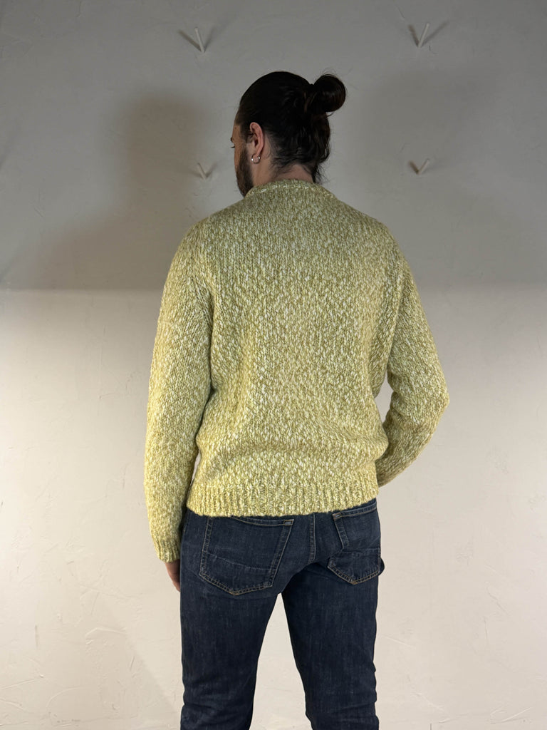 Amaranto maglia girocollo melange