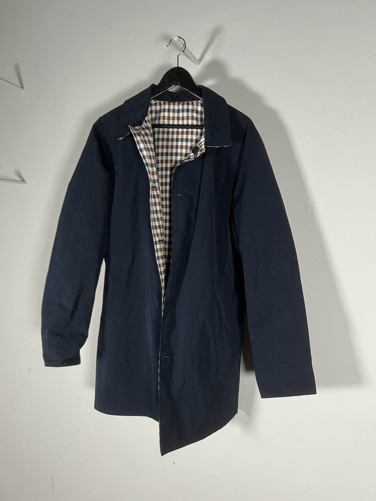 Aquascutum trench iconic reversiile