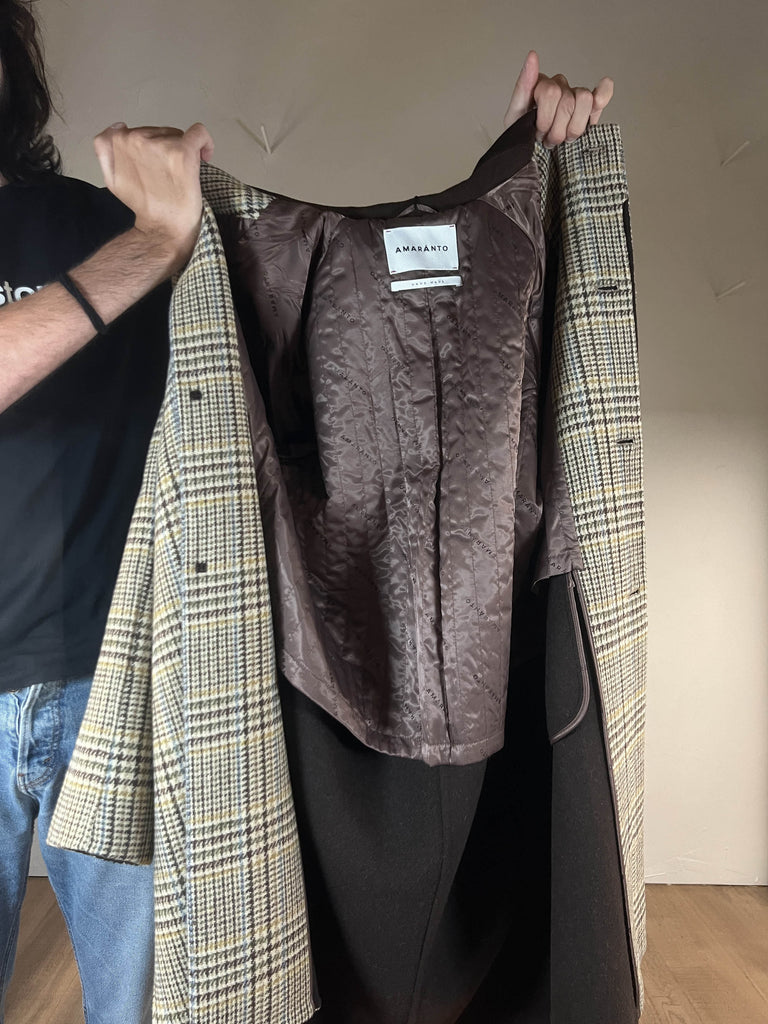 Amaranto Cappotto Outdoor