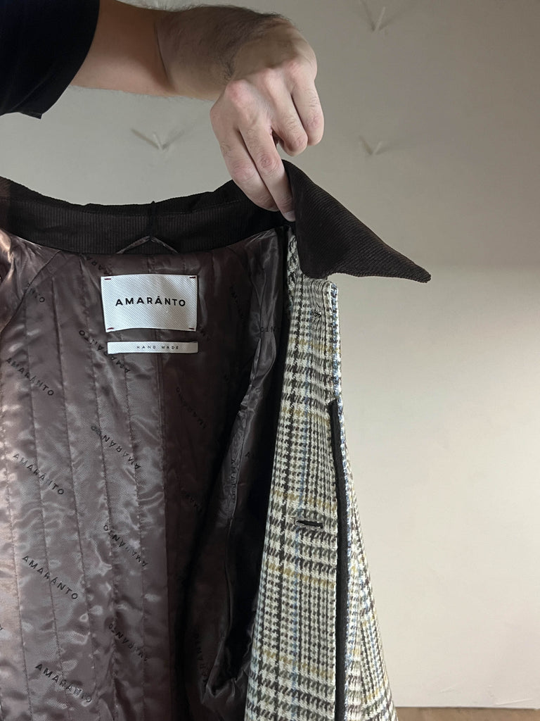 Amaranto Cappotto Outdoor