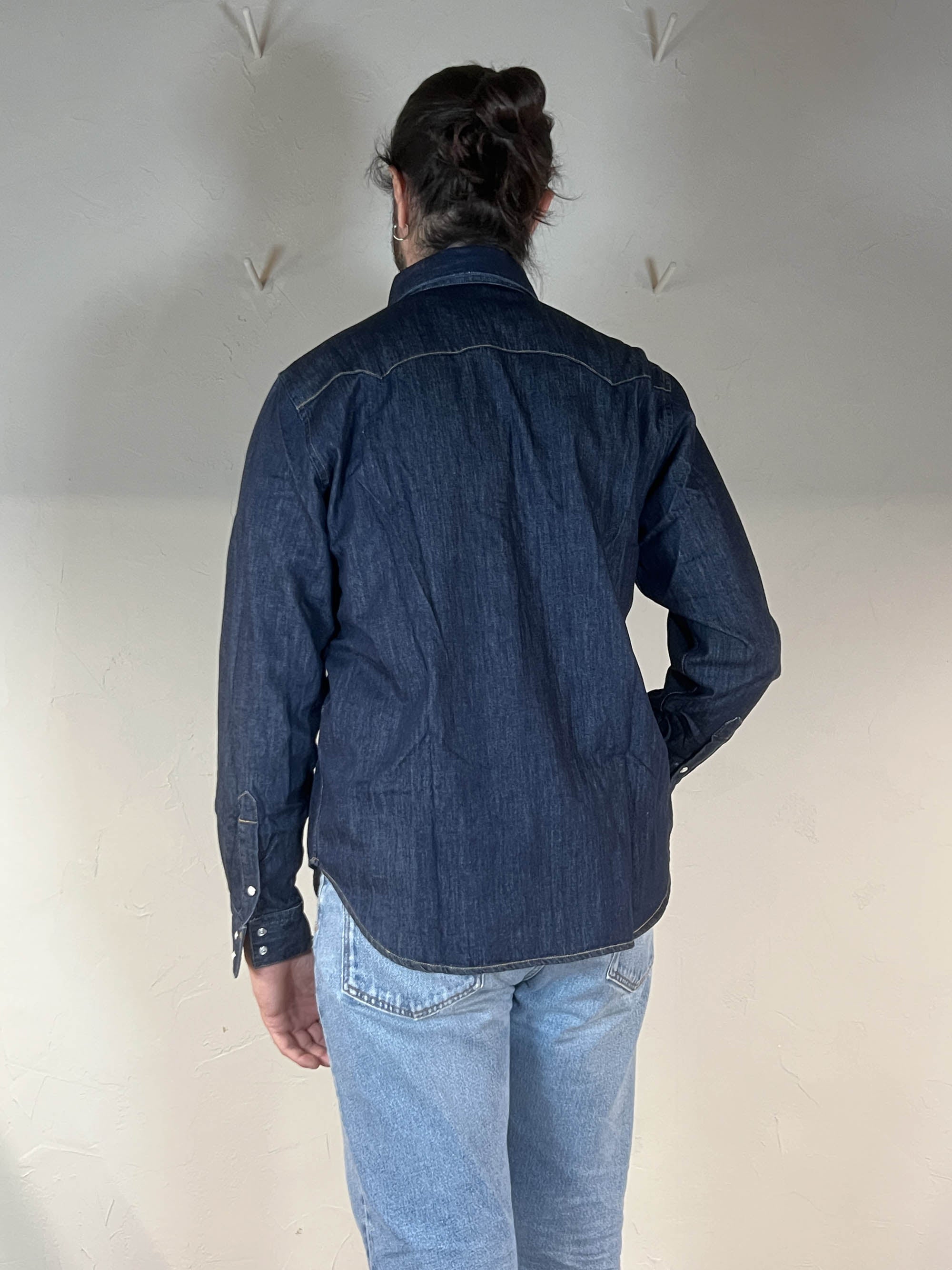 Camicia western denim