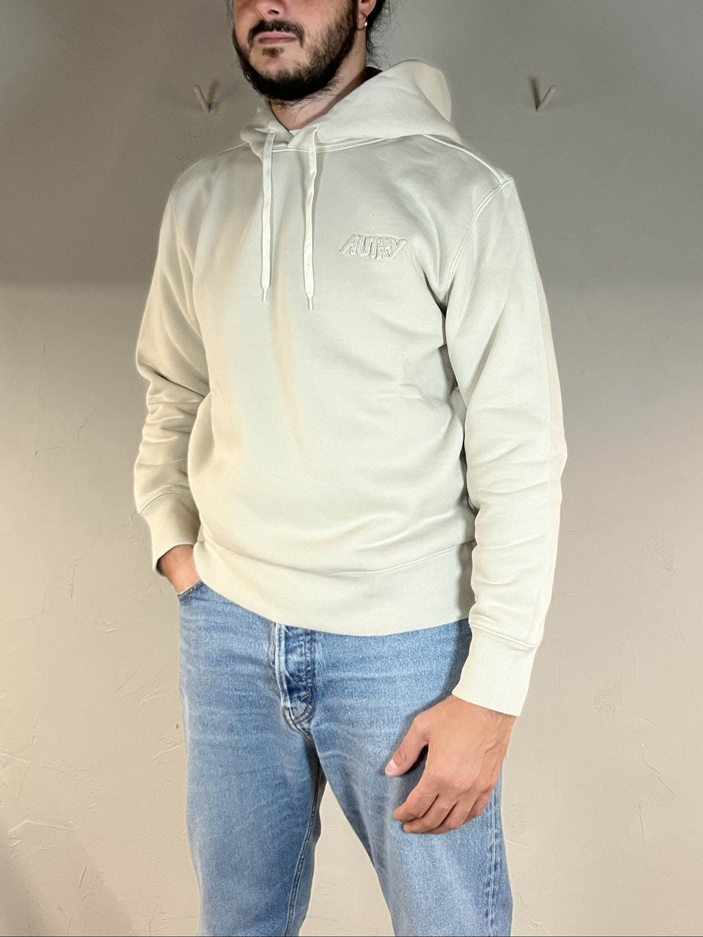 Autry felpa heavy jersey fiber stucco