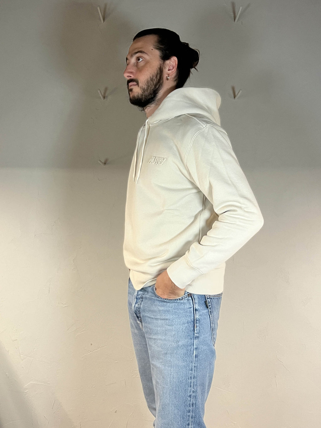 Autry felpa heavy jersey fiber stucco