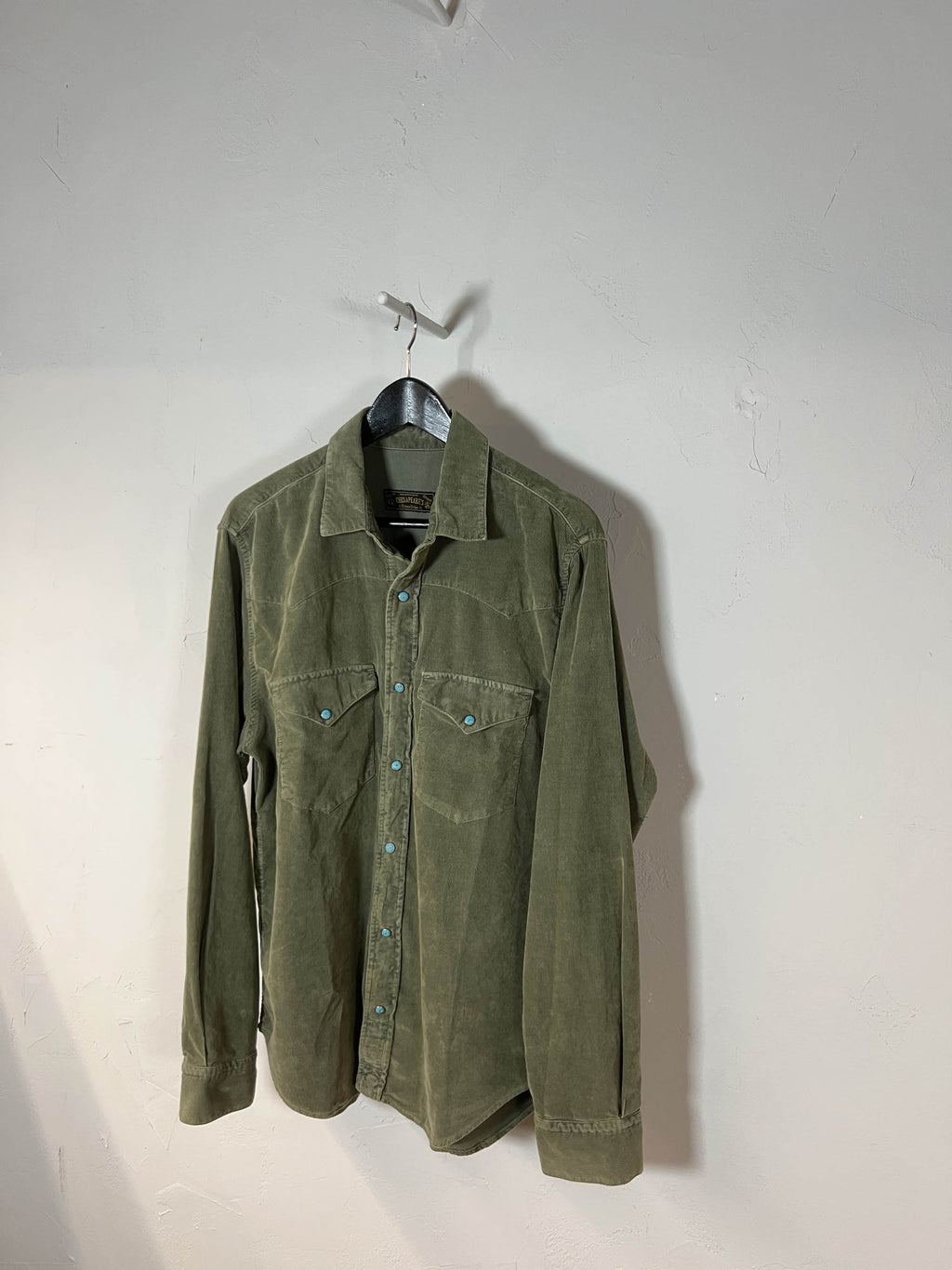 Camicia western velluto flagstaff