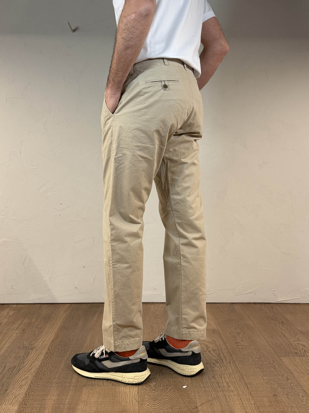 Pantalone officer chino sand