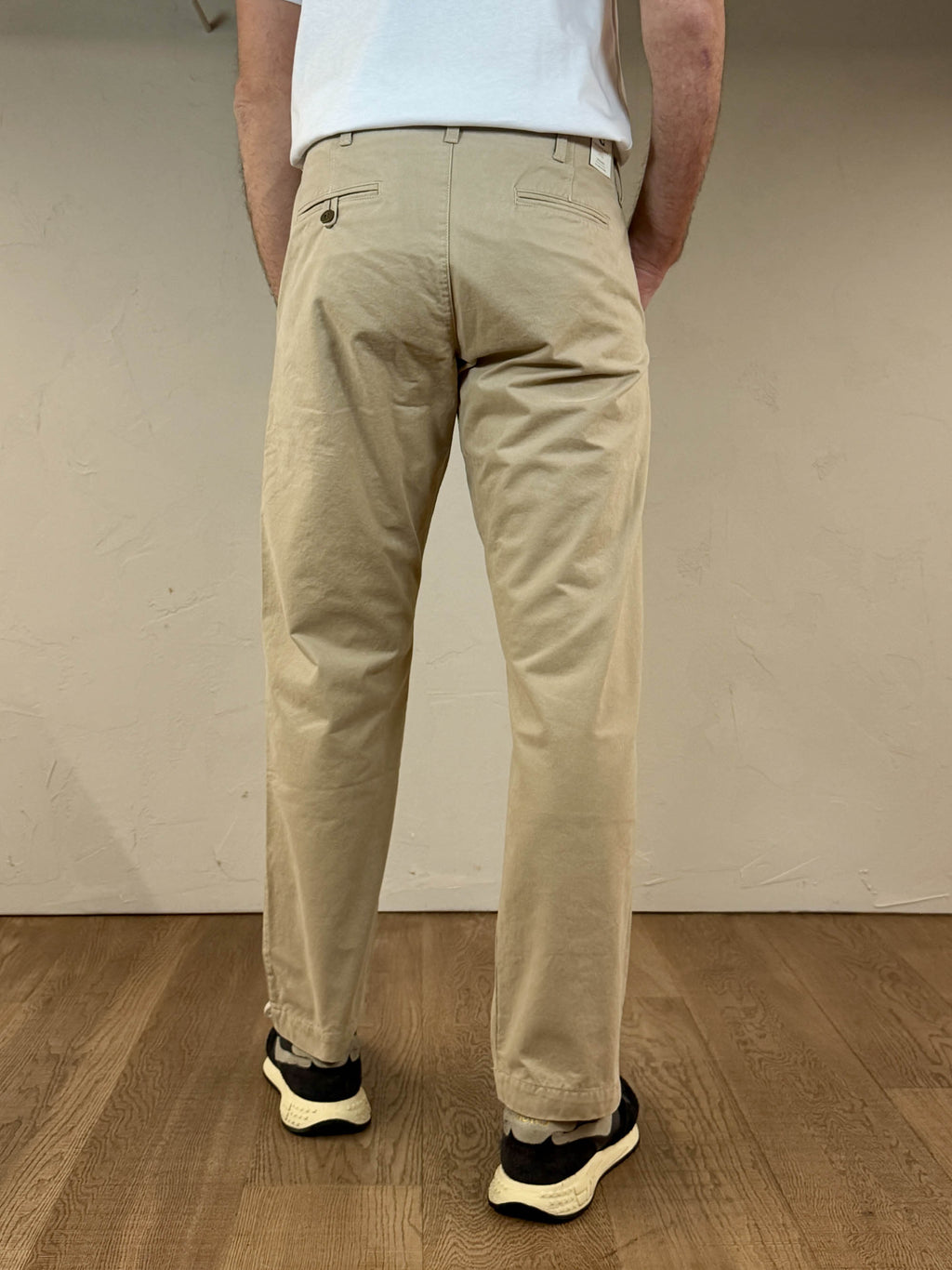 Pantalone officer chino sand