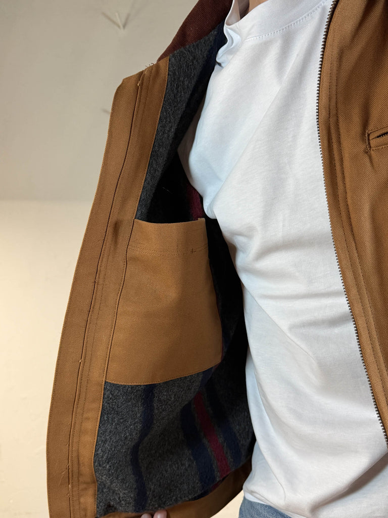 Carhartt Workwear original Detroit Jacket Hamilton Brown