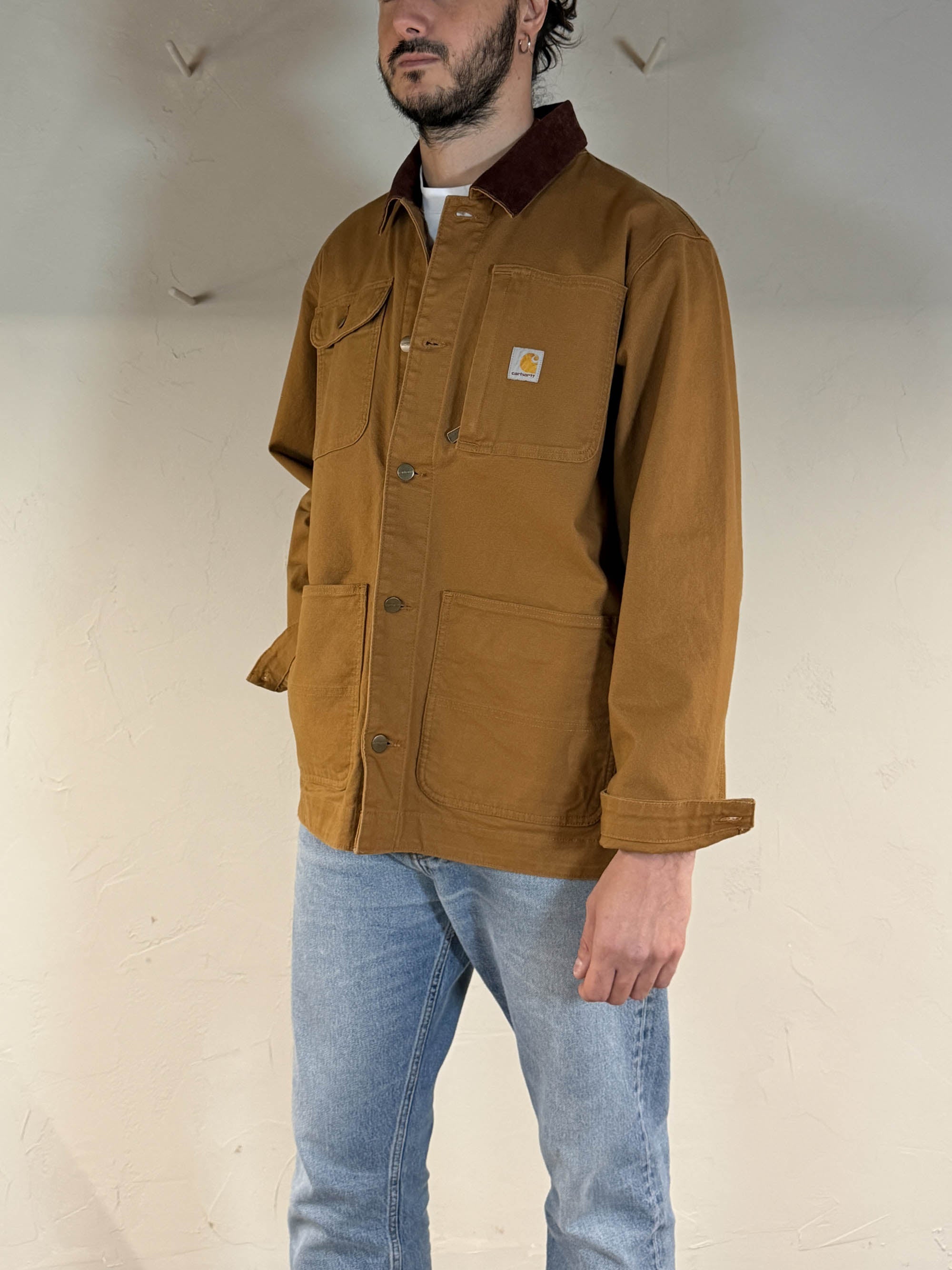 Carhartt Duck Chore jacket Loose fit Hamilton brown