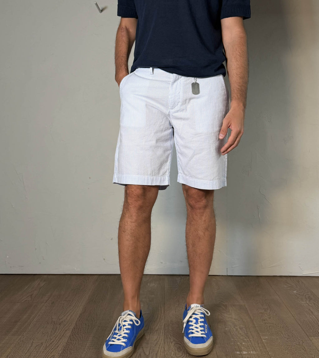 Chesapeake's Seersucker Boat Short a righe - Bermuda Uomo