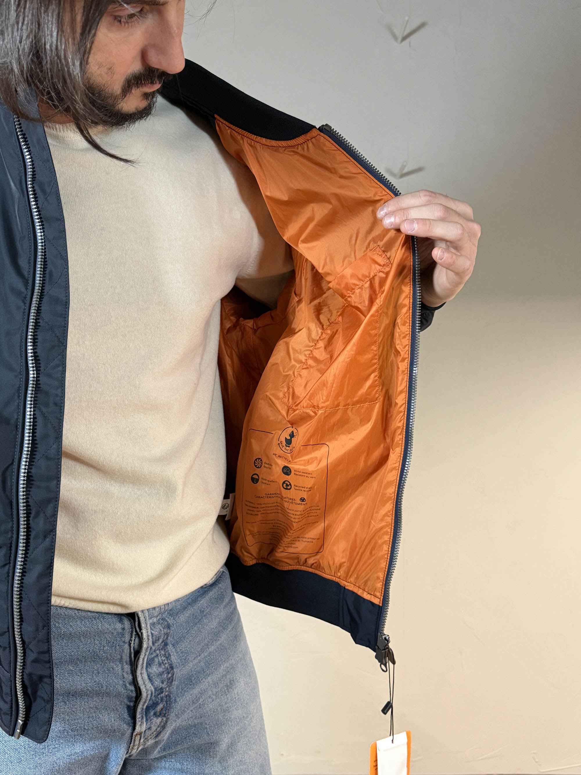 Save The Duck bomber Jay blu