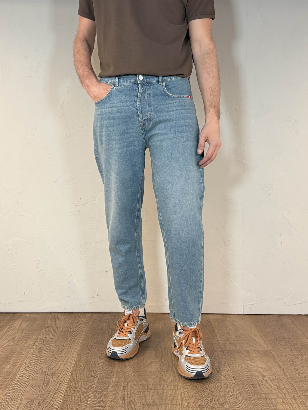 Amish Pantalone Cinque Tasche Jeremiah - Jeans Uomo