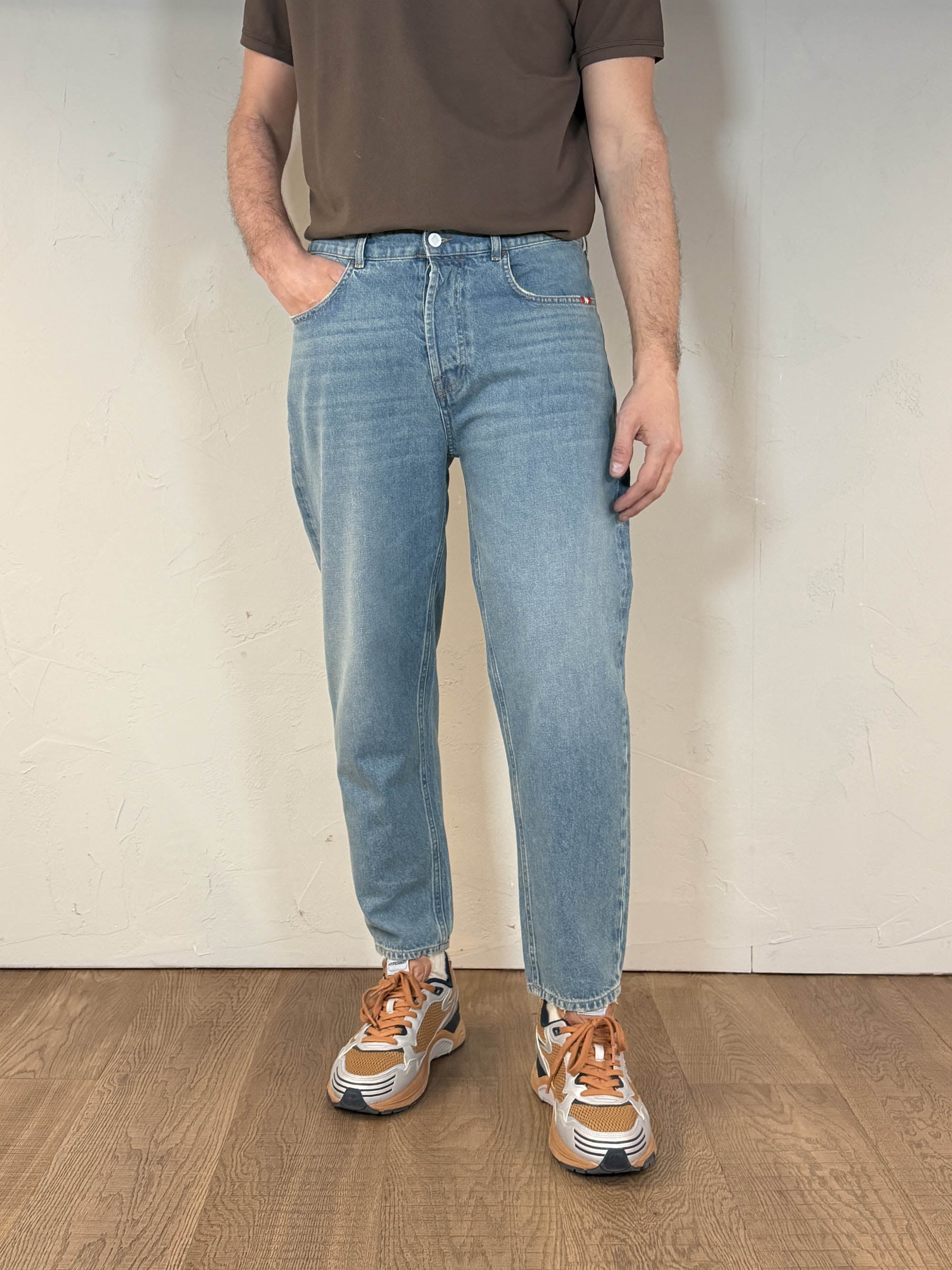 Amish Pantalone Cinque Tasche Jeremiah - Jeans Uomo