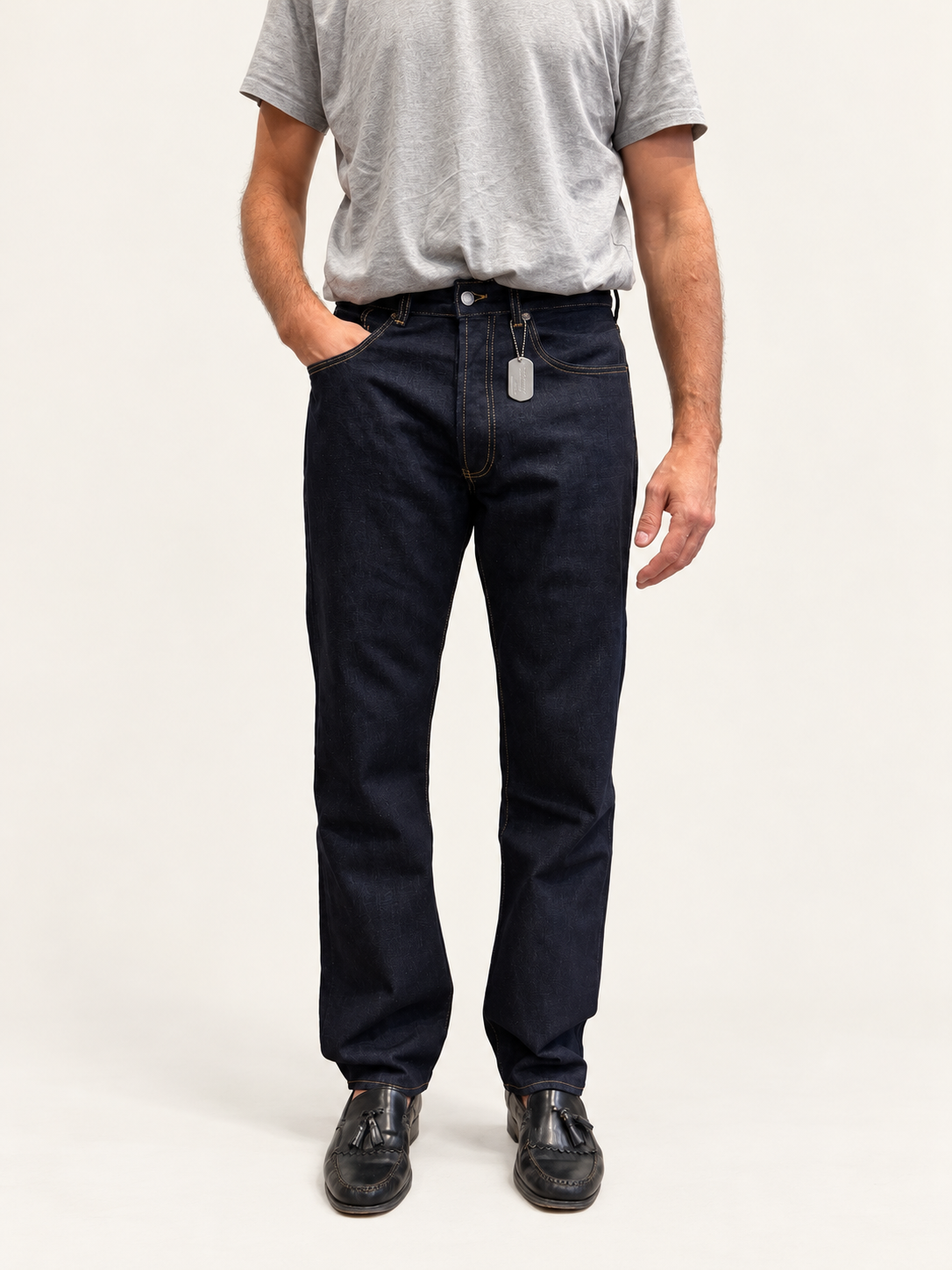 Chesapeake's Denim Selvedge Silverston Rinsed - fondo 22cm