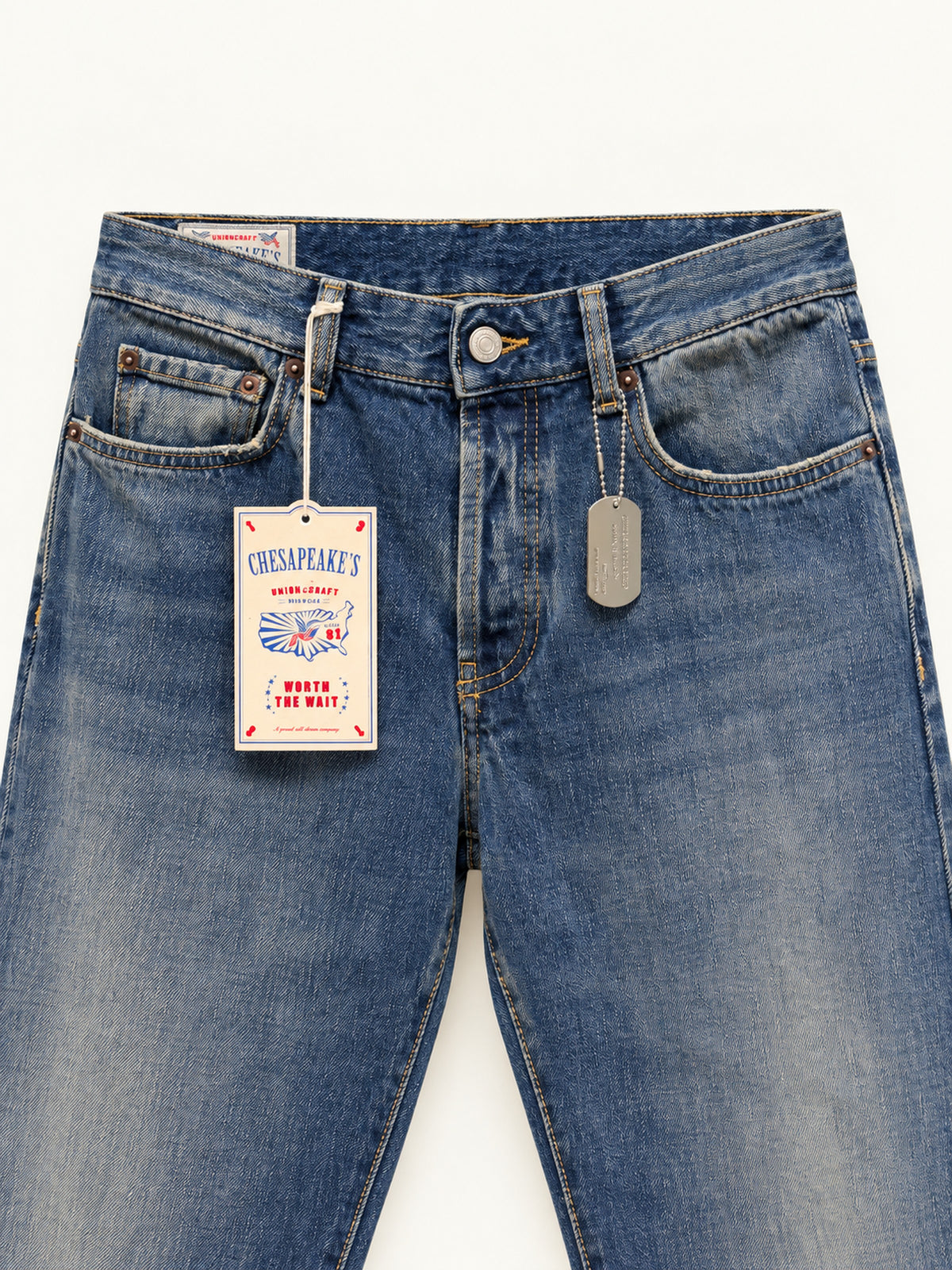 Chesapeake's Denim Selvedge Silverston 3 year - fondo 19cm