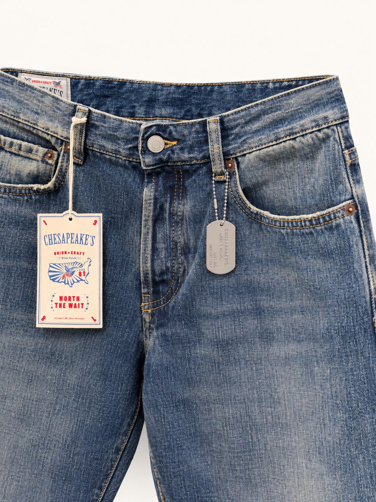 Chesapeake's Denim Selvedge Silverston 3 year - fondo 19cm