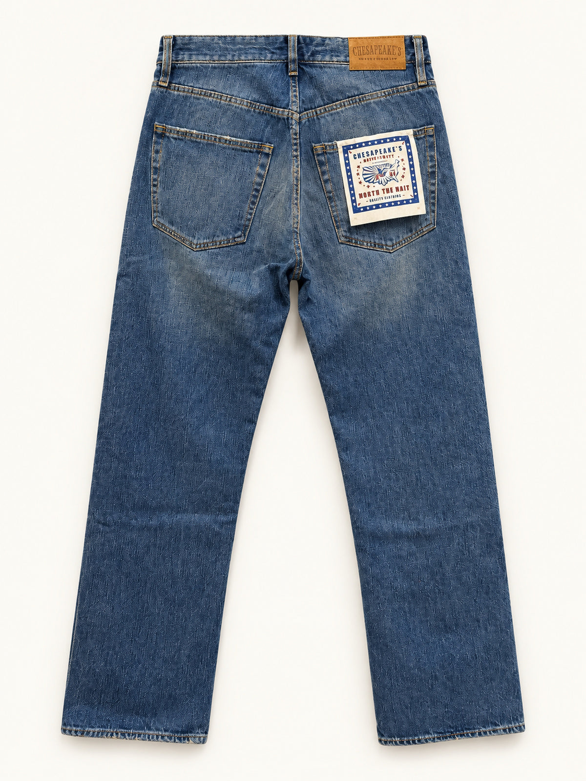 Chesapeake's Denim Selvedge Silverston 3 year - fondo 22cm