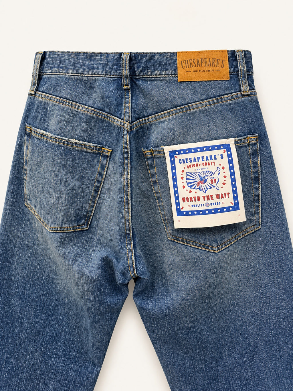 Chesapeake's Denim Selvedge Silverston 3 year - fondo 22cm
