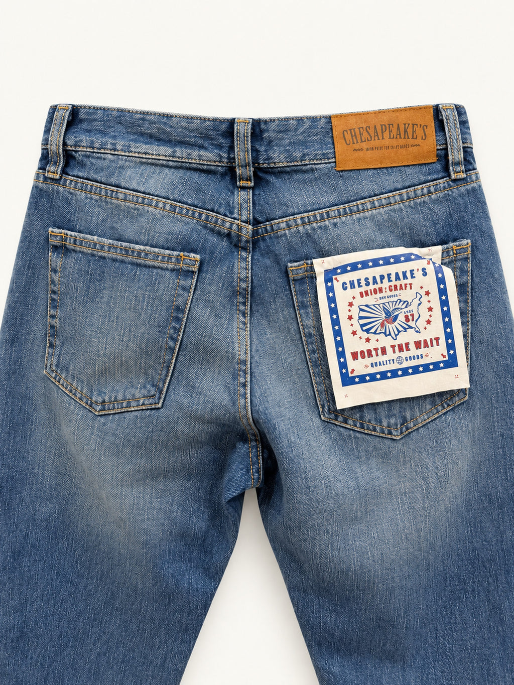 Chesapeake's Denim Selvedge Silverston 3 year - fondo 19cm