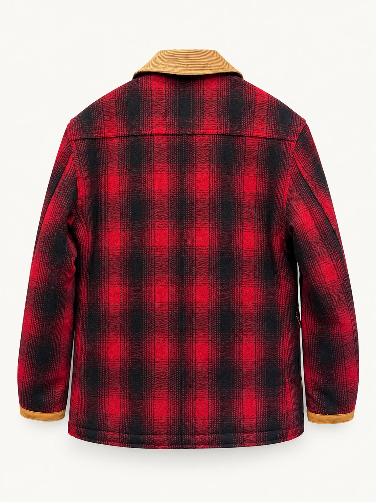 Chesapeake's Giacca fireman bedford Wool Check - Red Check