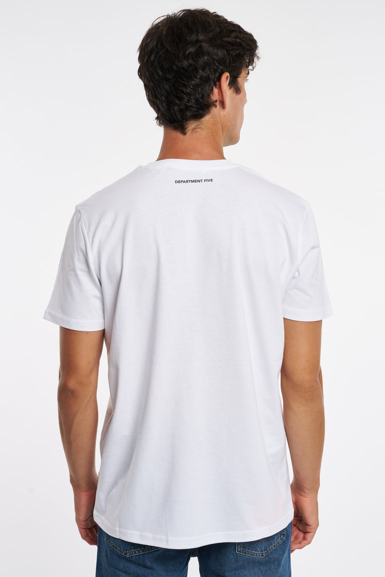 T-shirt Cesar 001 bianco
