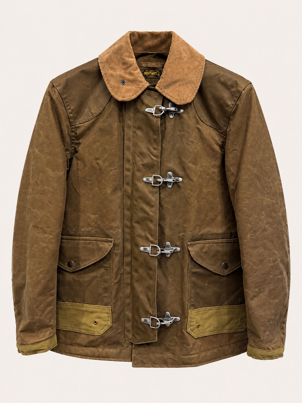 Chesapeake's Giacca fireman bedford Waxed Cotton - Sand