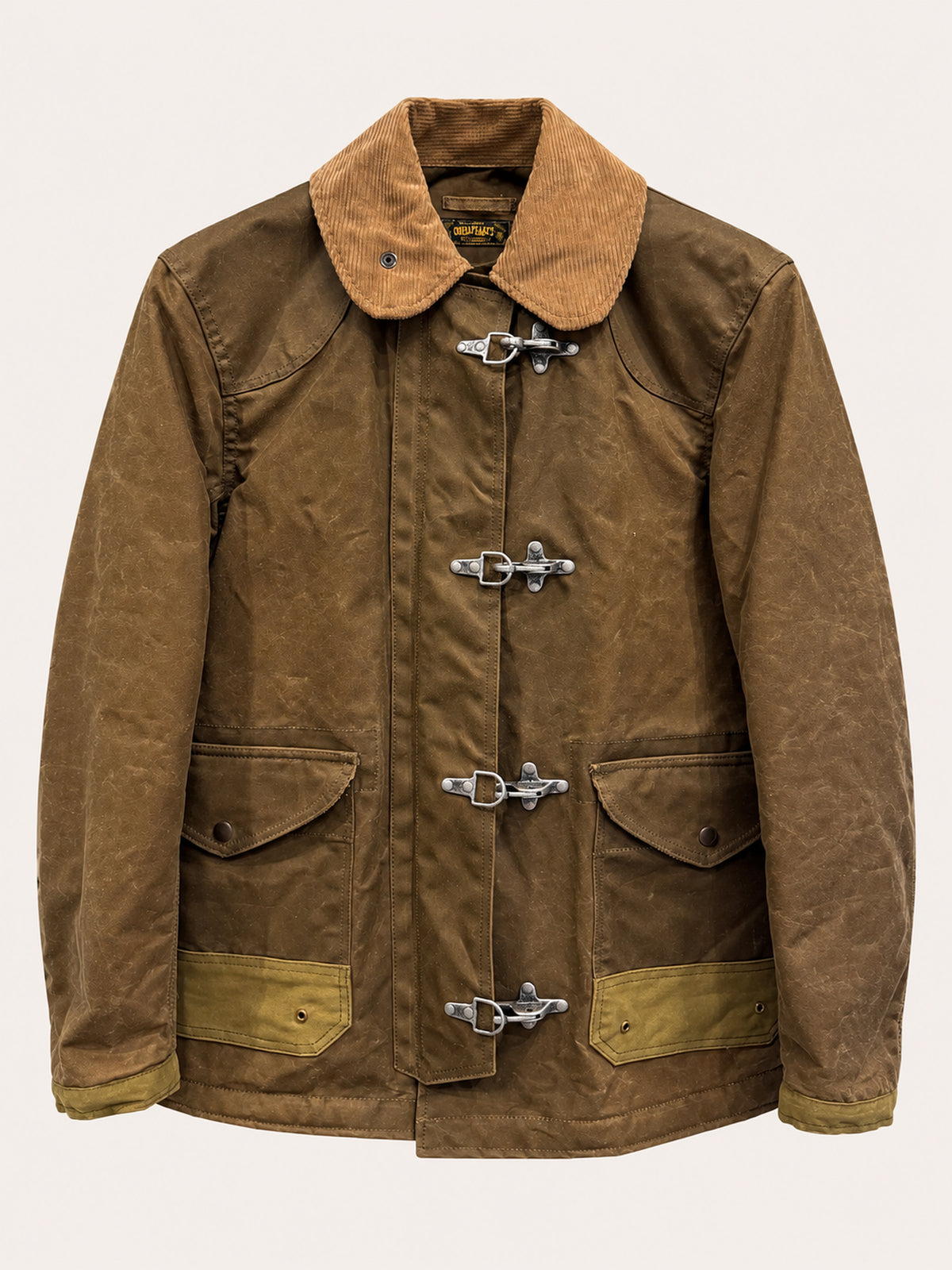 Chesapeake's Giacca fireman bedford Waxed Cotton - Sand