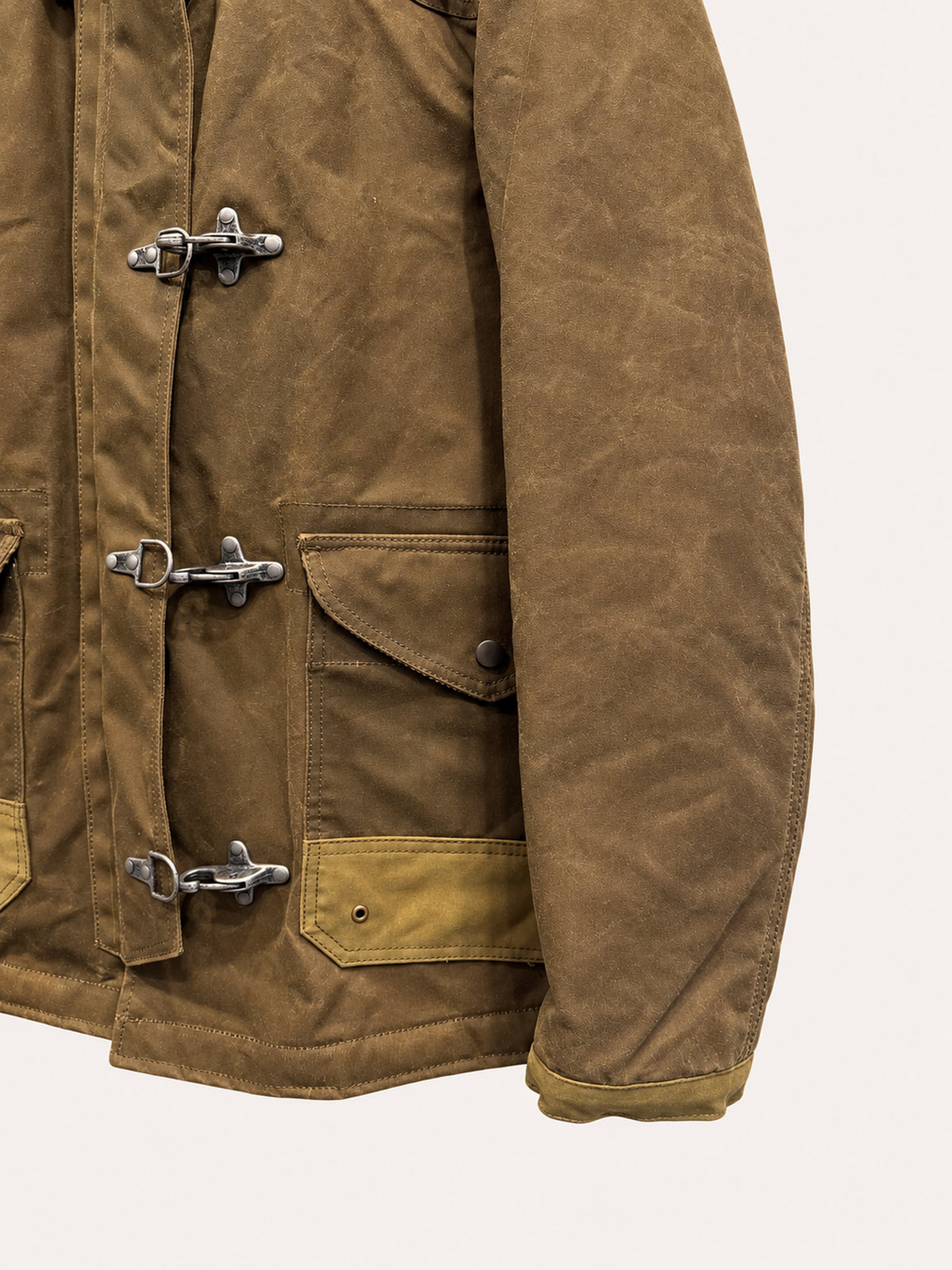 Chesapeake's Giacca fireman bedford Waxed Cotton - Sand