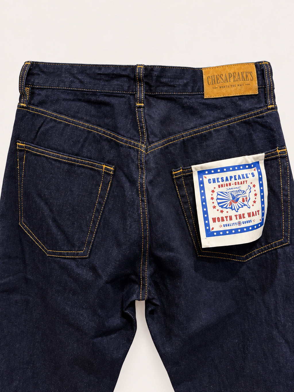 Chesapeake's Denim Selvedge Silverston Rinsed - fondo 22cm